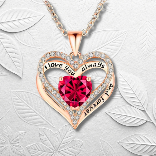 Promesa™ – Collar Corazón con Mensaje Oculto